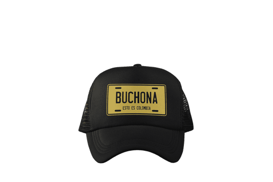 Descubre la exclusiva gorra tipo trucker Buchona, diseñada para amantes de la cultura urbana. Con ajuste personalizable para mayor comodidad