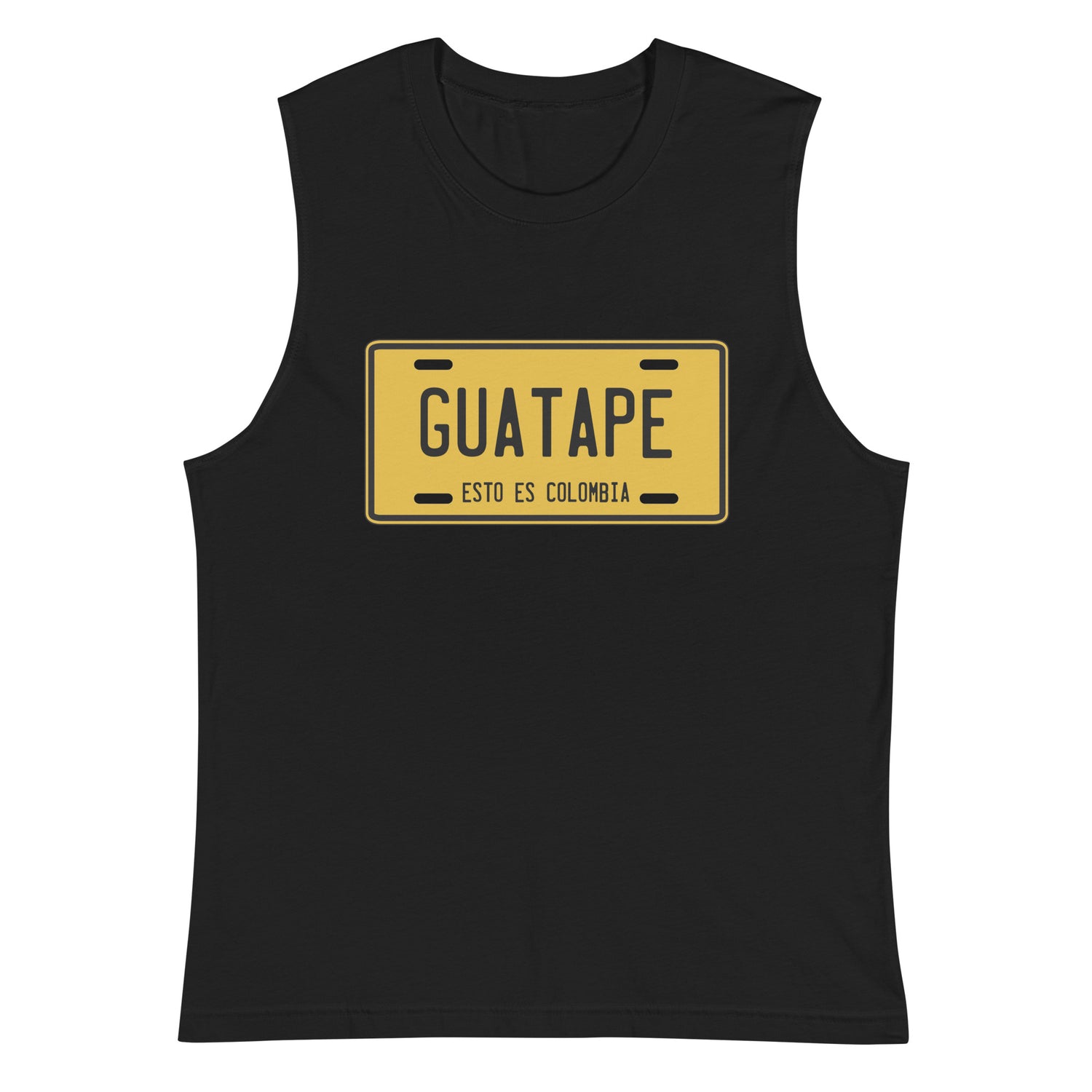 Camiseta sin mangas Guatapé, Descubre calidad excepcional y estampados duraderos. Encuentra estilo y orgullo en cada prenda. Compra en LOSMIOS!