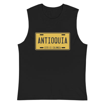 Camiseta sin mangas Antioquia, Descubre calidad excepcional y estampados duraderos. Encuentra estilo y orgullo en cada prenda. Compra en LOSMIOS!