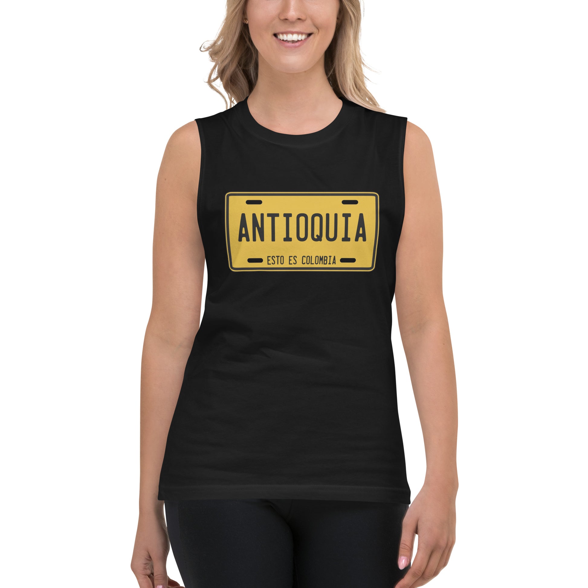 Camiseta sin mangas Antioquia, Descubre calidad excepcional y estampados duraderos. Encuentra estilo y orgullo en cada prenda. Compra en LOSMIOS!