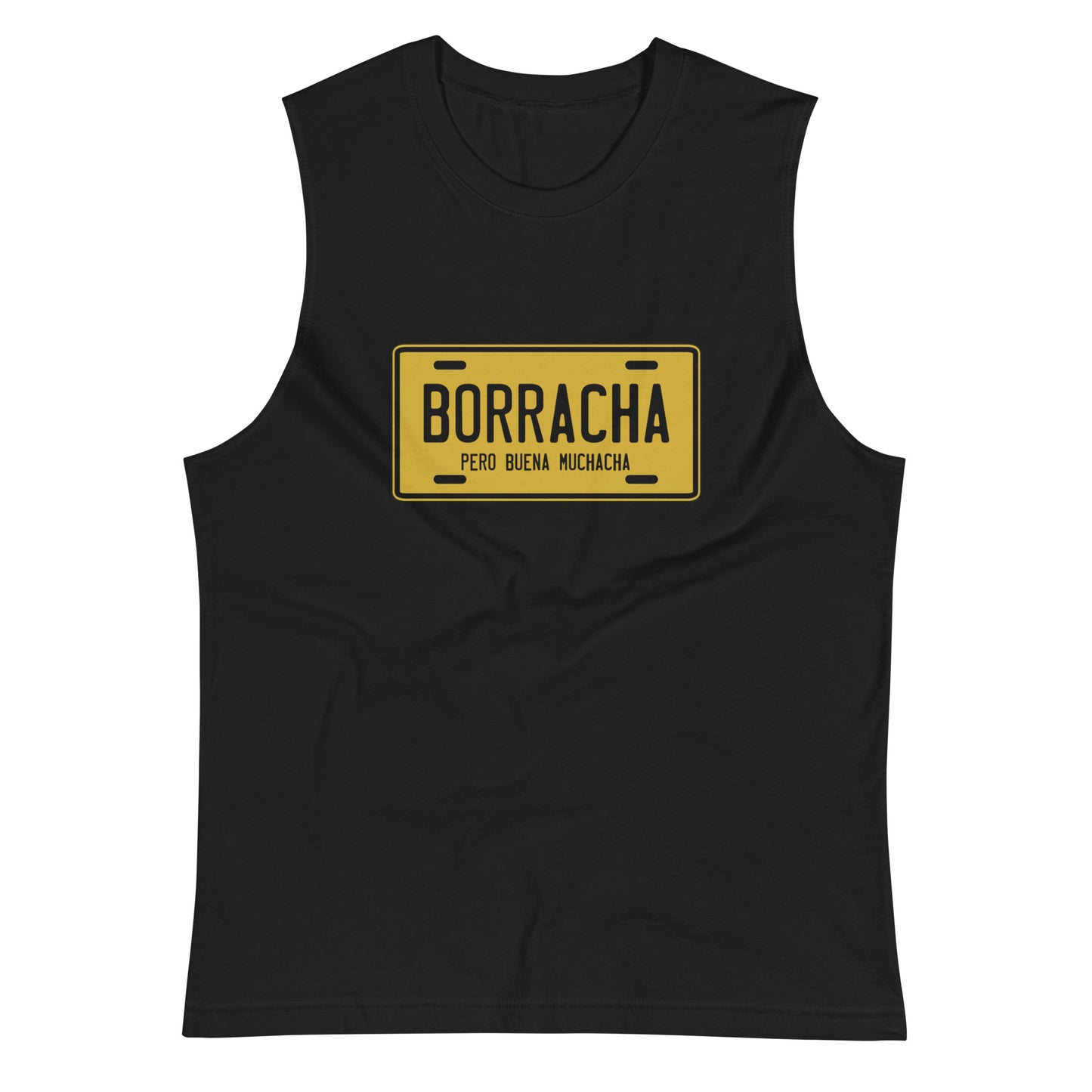 Camiseta sin mangas Borracha, Descubre calidad excepcional y estampados duraderos. Encuentra estilo y orgullo en cada prenda. Compra en LOSMIOS!