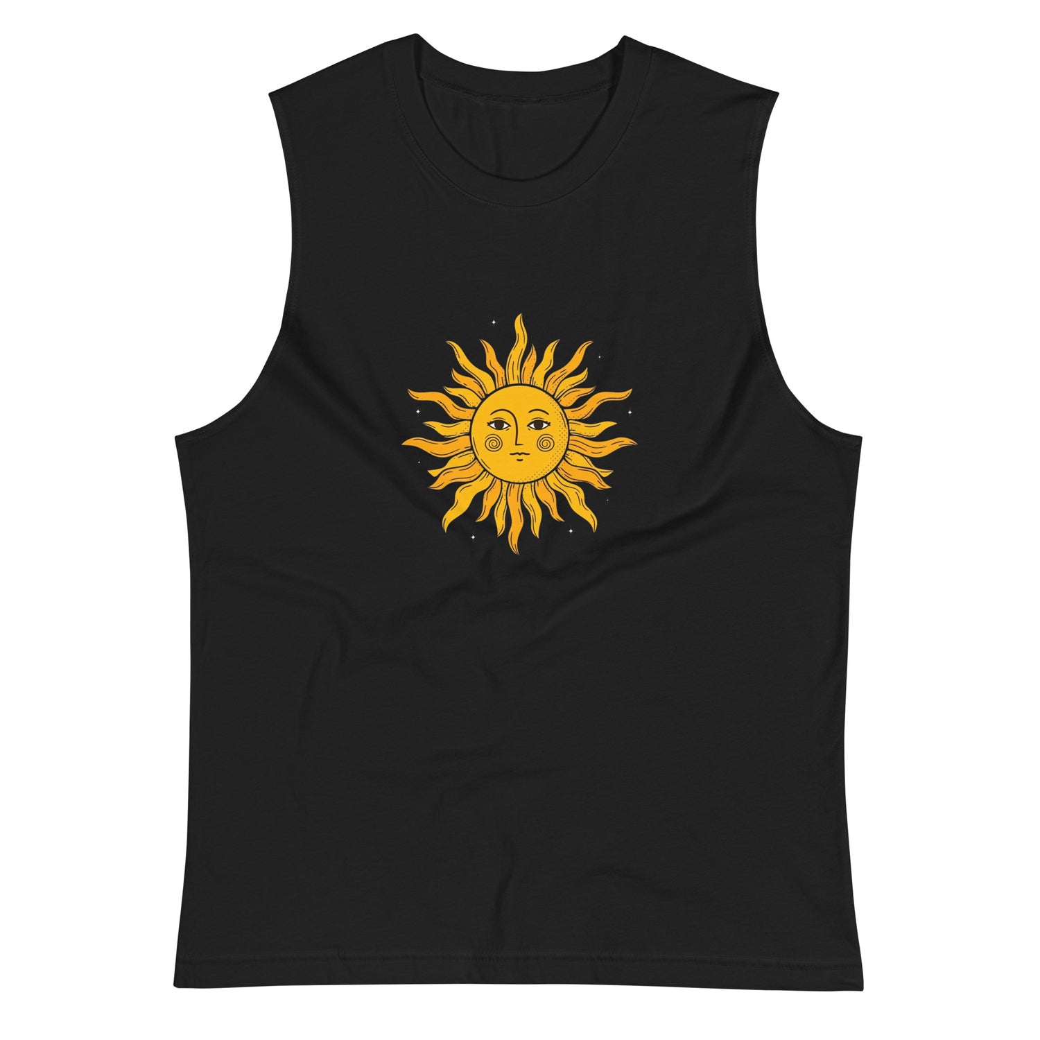 Camiseta sin mangas Cara de Sol, Descubre calidad excepcional y estampados duraderos. Encuentra estilo y orgullo en cada prenda. Compra en LOSMIOS!