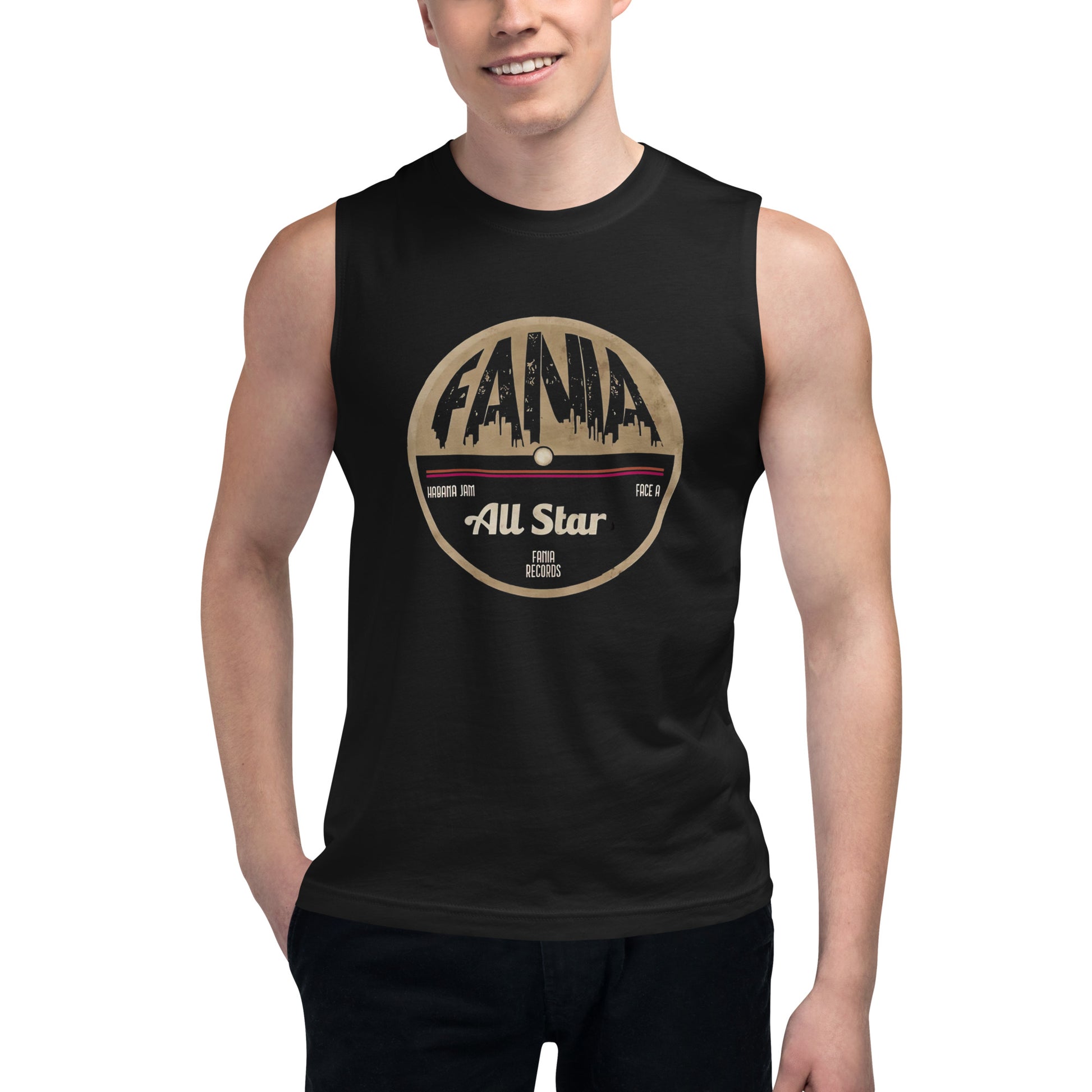 Camiseta sin mangas Fania All Star, Descubre calidad excepcional y estampados duraderos. Encuentra estilo y orgullo en cada prenda. Compra en LOSMIOS