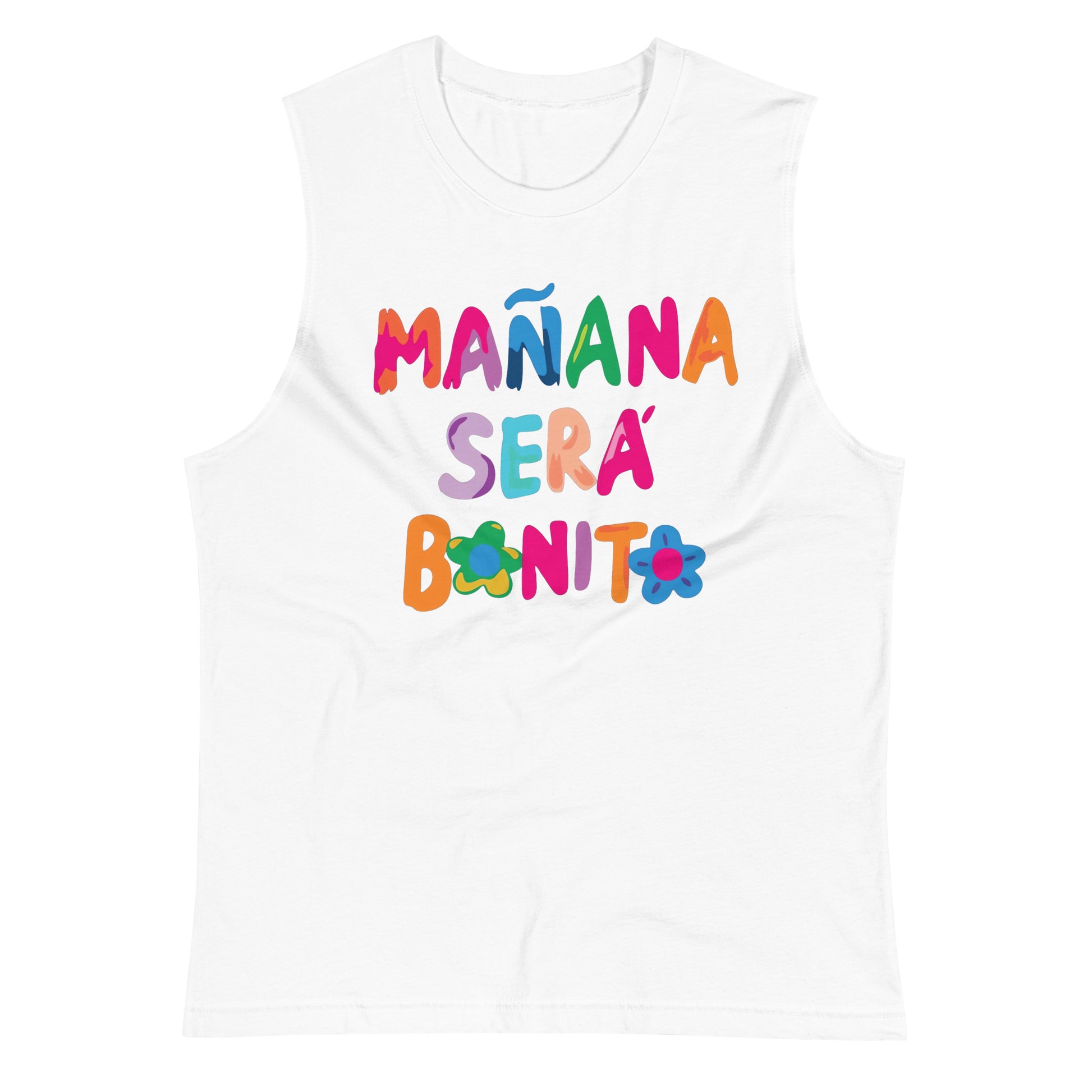 Camiseta sin mangas Mañana será Bonito: el emblema de orgullo colombiano con calidad excepcional y estampado que resiste el paso del tiempo.