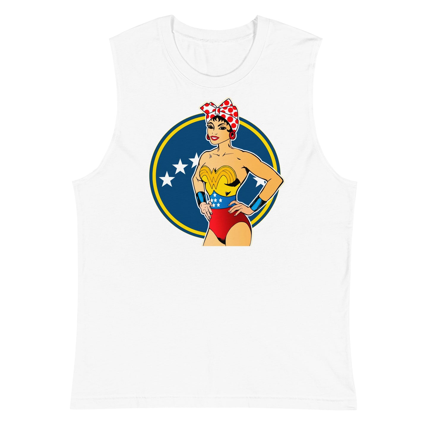 Camiseta sin mangas Wonder Pan, Descubre calidad excepcional y estampados duraderos. Encuentra estilo y orgullo en cada prenda. Compra en LOSMIOS!