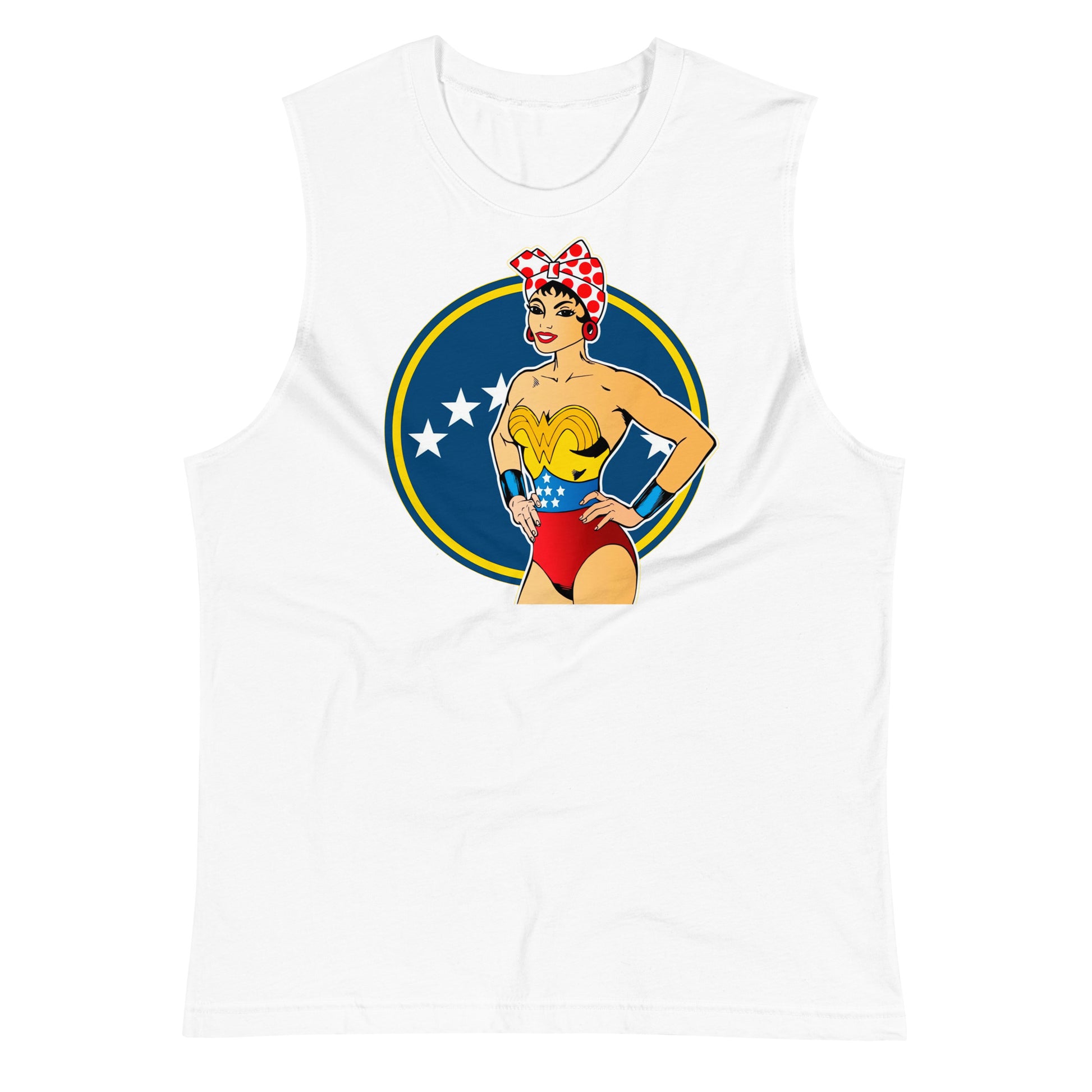 Camiseta sin mangas Wonder Pan, Descubre calidad excepcional y estampados duraderos. Encuentra estilo y orgullo en cada prenda. Compra en LOSMIOS!