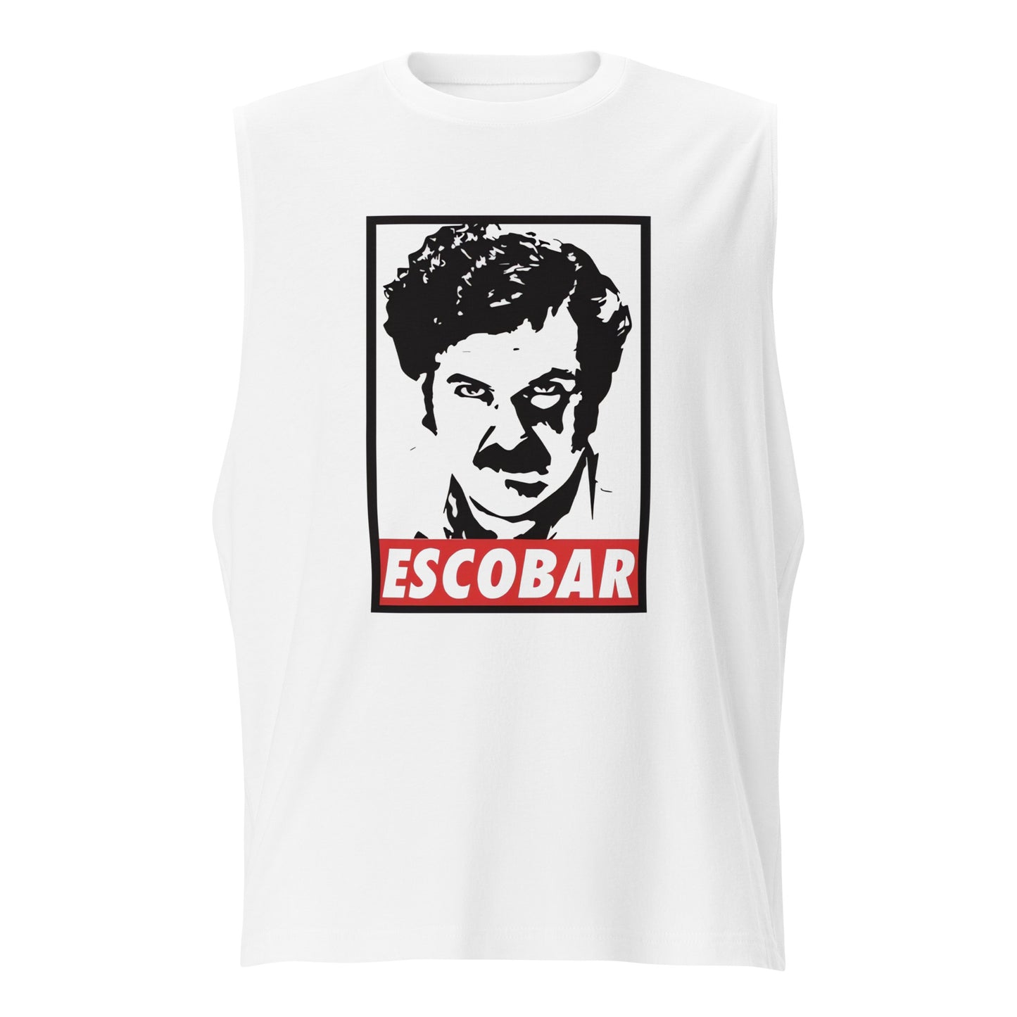Camiseta sin mangas Escobar, Descubre calidad excepcional y estampados duraderos. Encuentra estilo y orgullo en cada prenda. Compra en LOSMIOS!