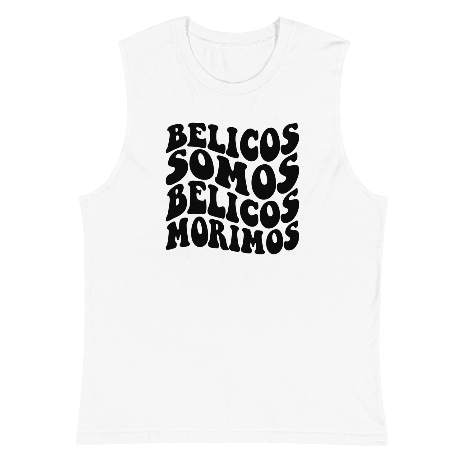 Camiseta sin mangas Belicos, Descubre calidad excepcional y estampados duraderos. Encuentra estilo y orgullo en cada prenda. Compra en LOSMIOS!