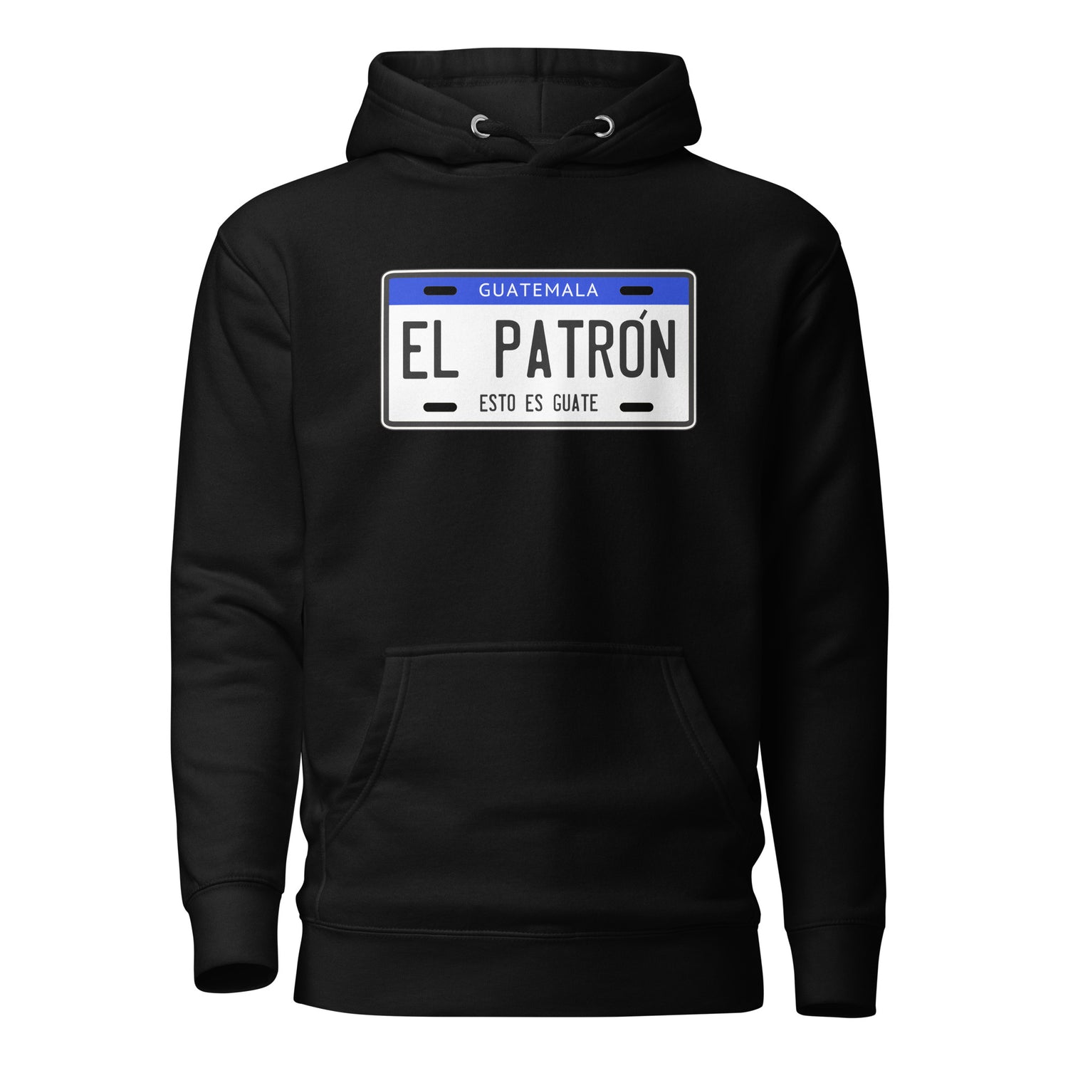 Hoodie El Patrón  Guate, Descubre calidad excepcional y estampados duraderos. Encuentra estilo y orgullo en cada prenda. Compra ahora!