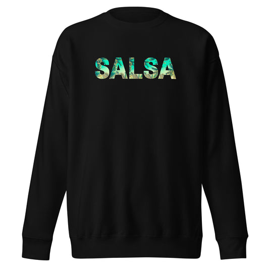 Suéter de Salsa Tropical ,Descubre calidad excepcional y estampados duraderos. Encuentra estilo y orgullo en cada prenda. Compra ahora!