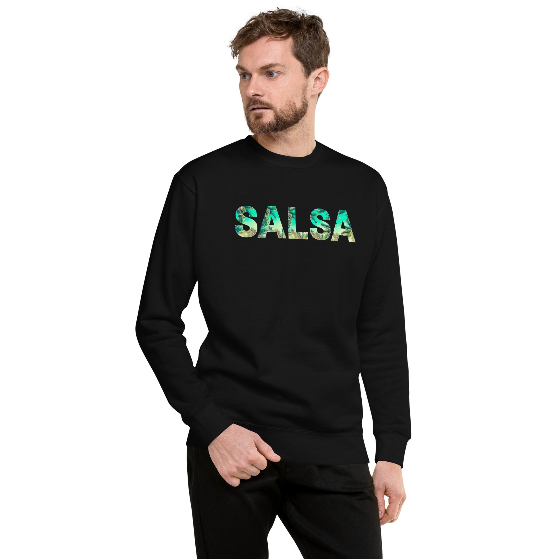 Suéter de Salsa Tropical ,Descubre calidad excepcional y estampados duraderos. Encuentra estilo y orgullo en cada prenda. Compra ahora!