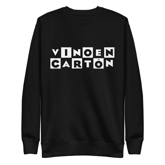 Suéter de Vino en Cartón ,Descubre calidad excepcional y estampados duraderos. Encuentra estilo y orgullo en cada prenda. Compra ahora!