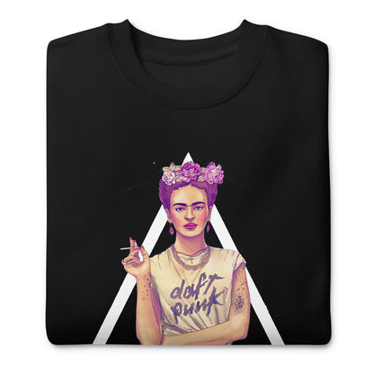 Suéter de Frida del Rey ,Descubre calidad excepcional y estampados duraderos. Encuentra estilo y orgullo en cada prenda. Compra ahora!