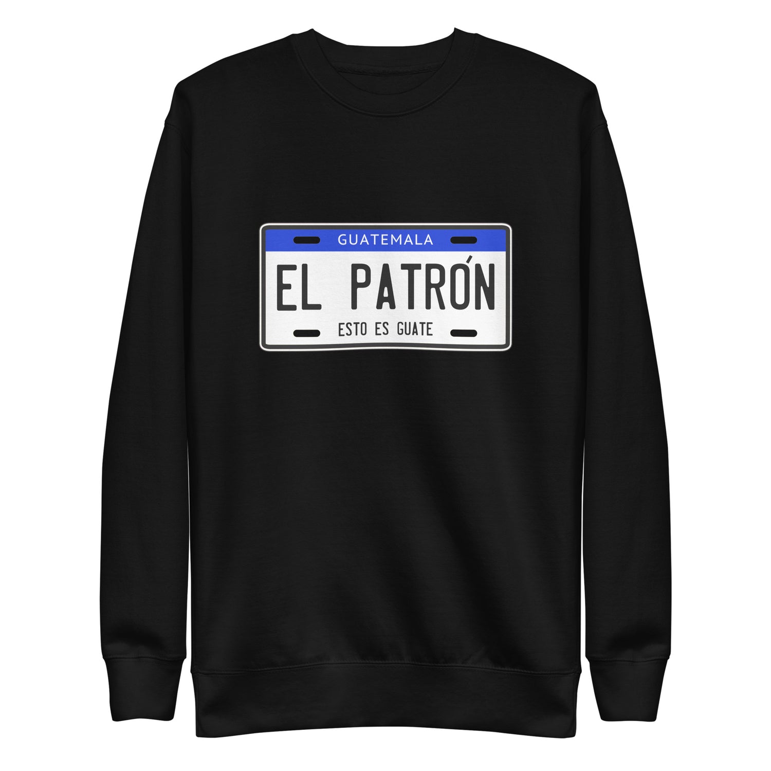 Suetér de El Patrón Guate ,Descubre calidad excepcional y estampados duraderos. Encuentra estilo y orgullo en cada prenda. Compra ahora!