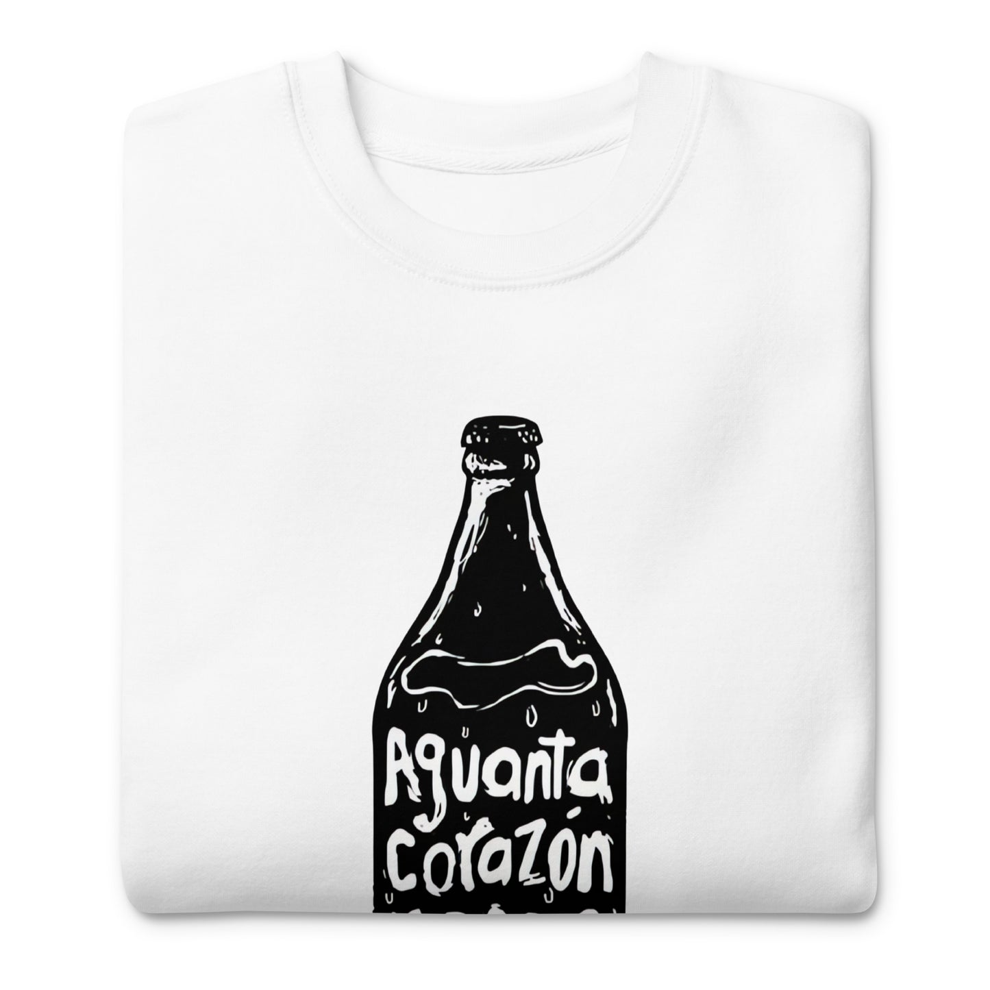 Suéter de Aguanta Corazón ,Descubre calidad excepcional y estampados duraderos. Encuentra estilo y orgullo en cada prenda. Compra ahora!