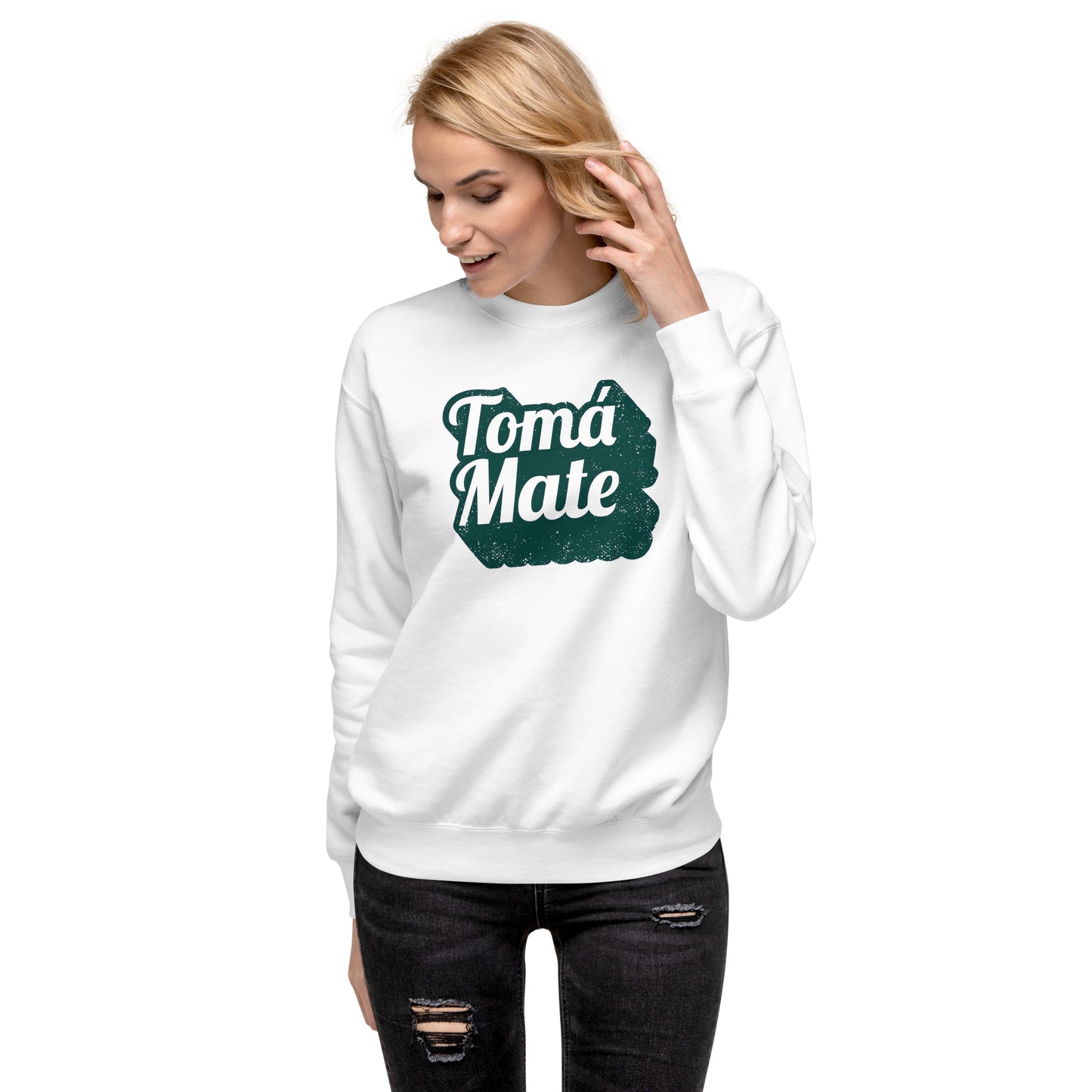 Suéter de Tomá Mate ,Descubre calidad excepcional y estampados duraderos. Encuentra estilo y orgullo en cada prenda. Compra ahora!