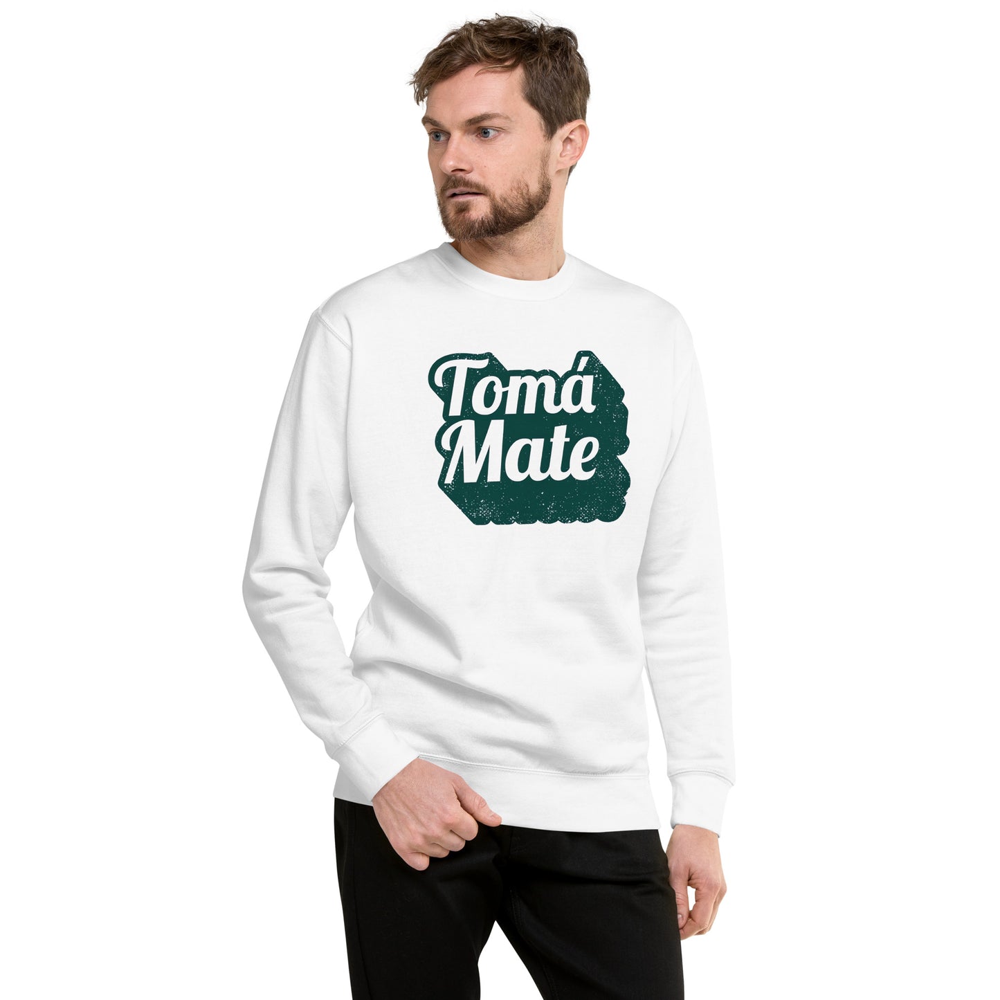 Suéter de Tomá Mate ,Descubre calidad excepcional y estampados duraderos. Encuentra estilo y orgullo en cada prenda. Compra ahora!