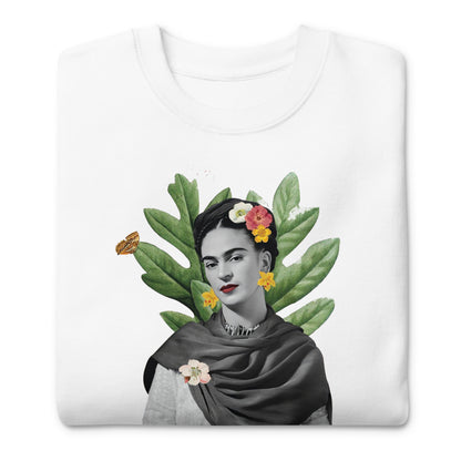 Suéter de Frida Floral ,Descubre calidad excepcional y estampados duraderos. Encuentra estilo y orgullo en cada prenda. Compra ahora!