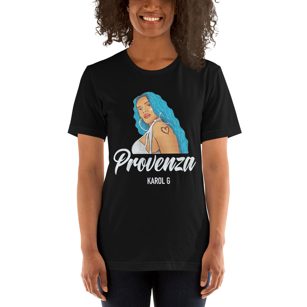 Camiseta Provenza Descubre calidad excepcional y estampados duraderos. Encuentra estilo y orgullo en cada prenda.