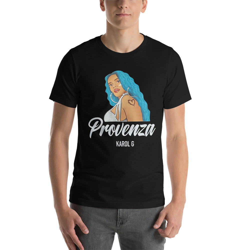 Camiseta Provenza Descubre calidad excepcional y estampados duraderos. Encuentra estilo y orgullo en cada prenda.