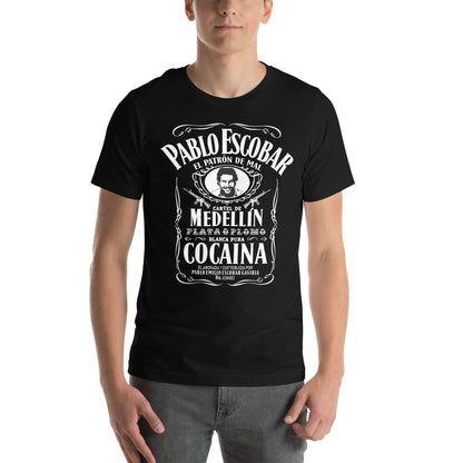 Playera de Pablo Escobar Whisky,Descubre calidad excepcional y estampados duraderos. Encuentra estilo y orgullo en cada prenda. Compre en LOSMIOS!