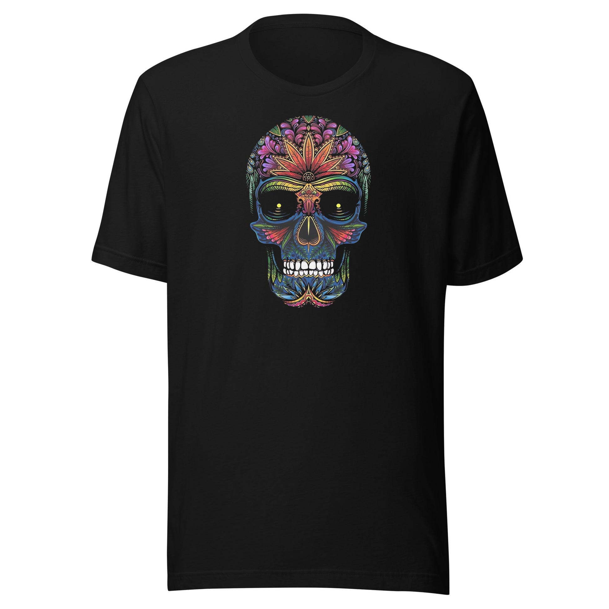 Playera de Calavera dia de muertos, Descubre calidad excepcional y estampados duraderos. Encuentra estilo y orgullo en cada prenda. Compre en LOSMIOS!