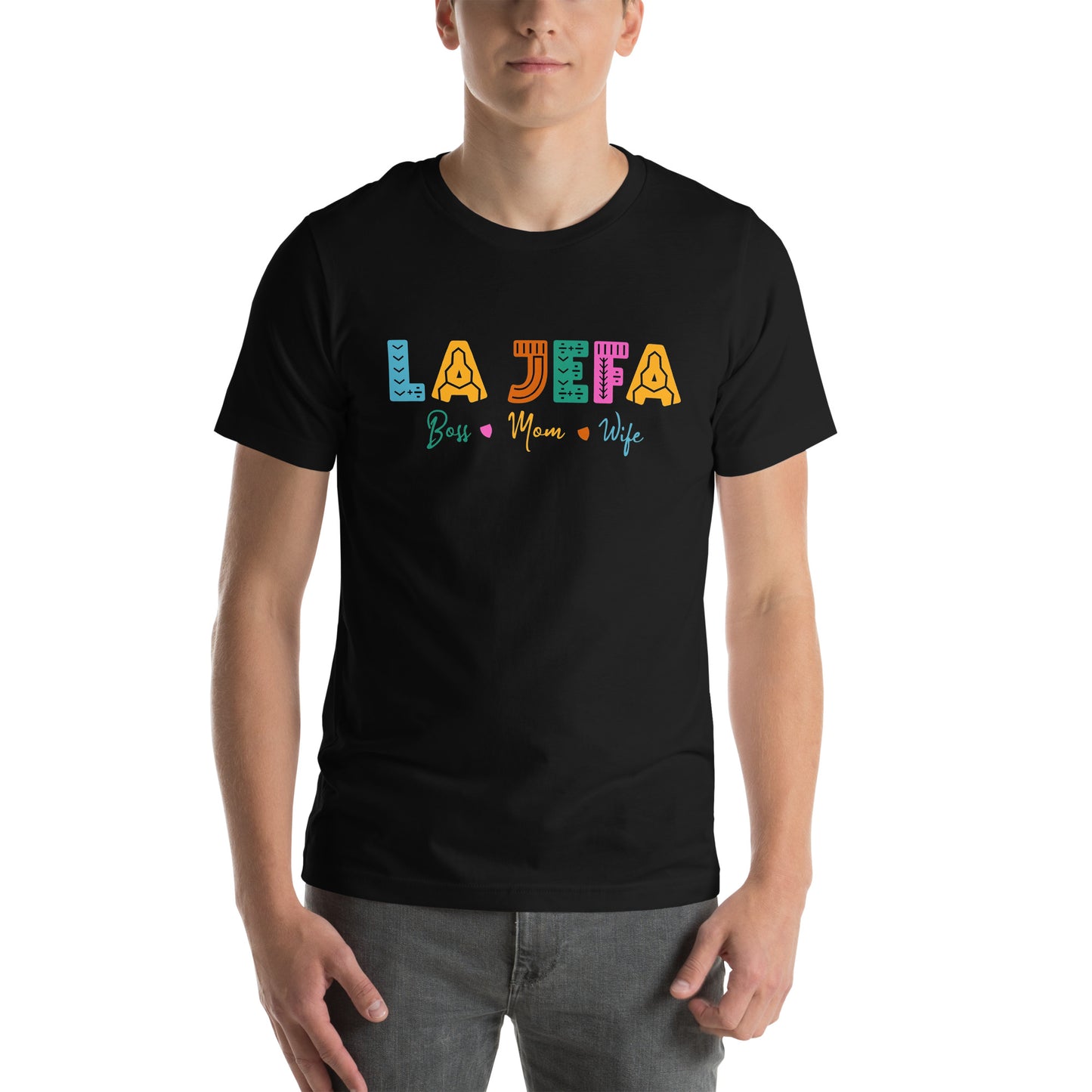 Playera de La Jefa ,Descubre calidad excepcional y estampados duraderos. Encuentra estilo y orgullo en cada prenda.