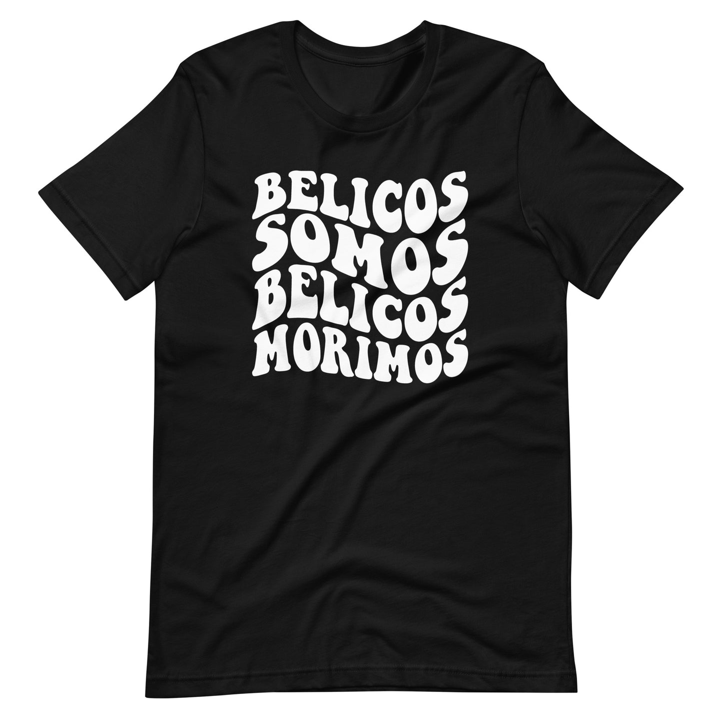 Camiseta Bélicos Somos, Descubre calidad excepcional y estampados duraderos. Encuentra estilo y orgullo en cada prenda.