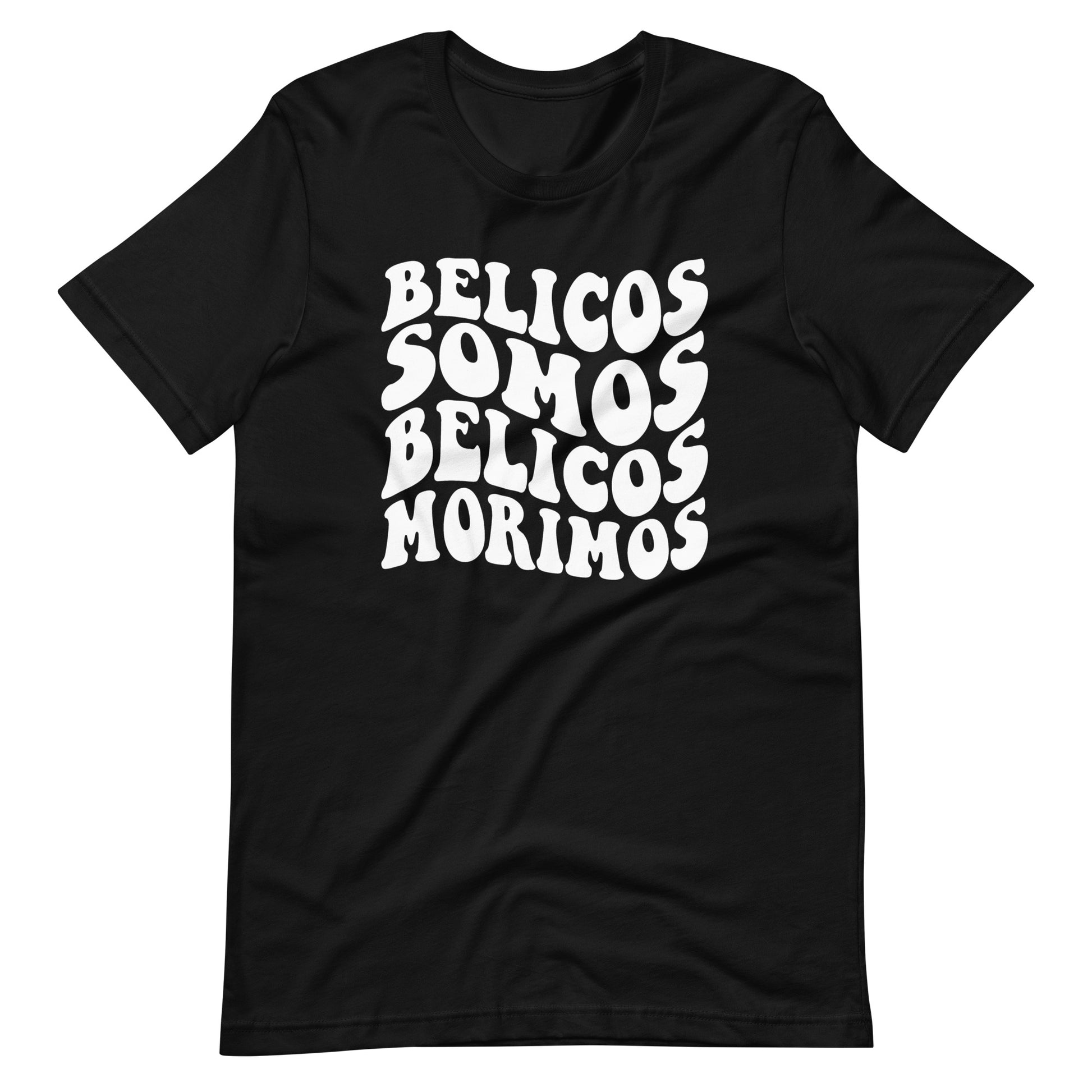 Camiseta Bélicos Somos, Descubre calidad excepcional y estampados duraderos. Encuentra estilo y orgullo en cada prenda.