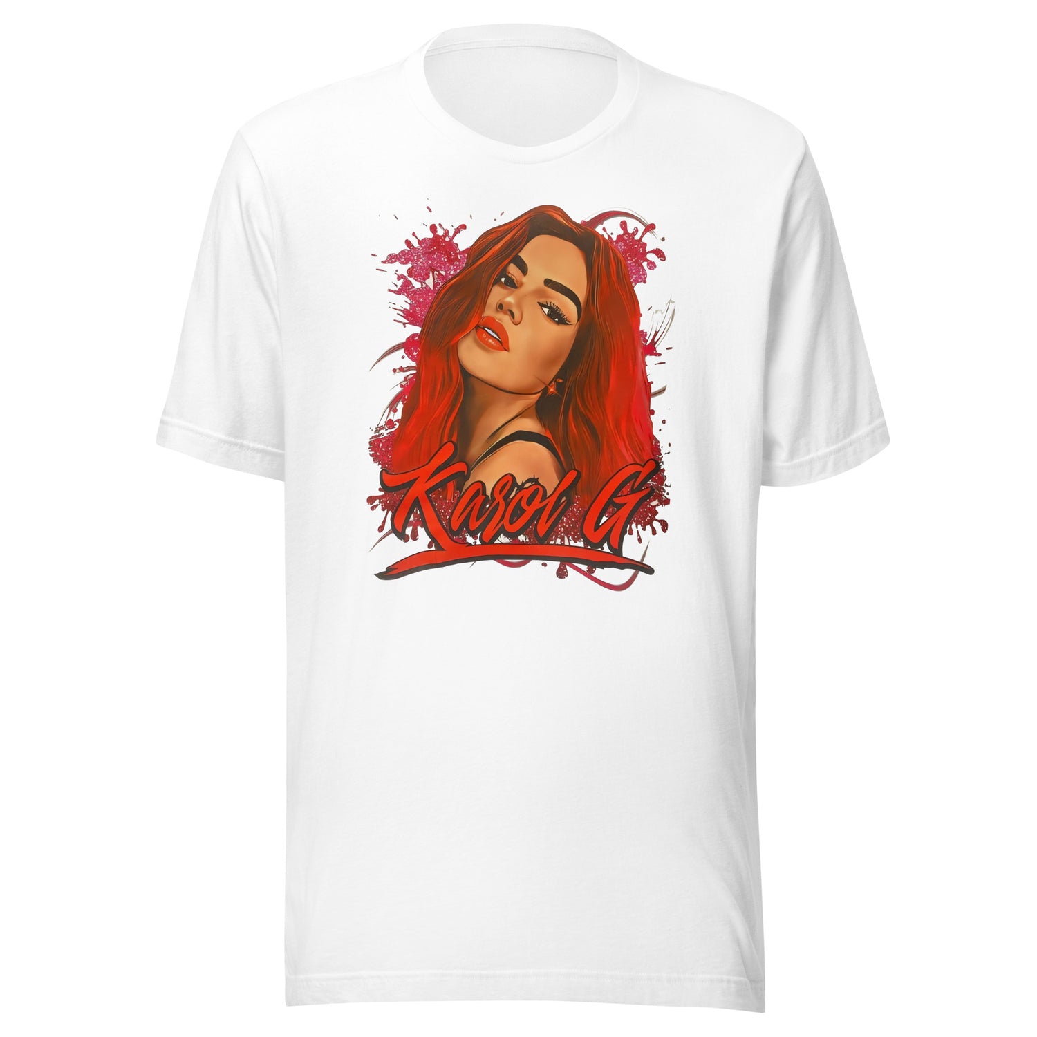 Camiseta Karol G QLONA Descubre calidad excepcional y estampados duraderos. Encuentra estilo y orgullo en cada prenda.