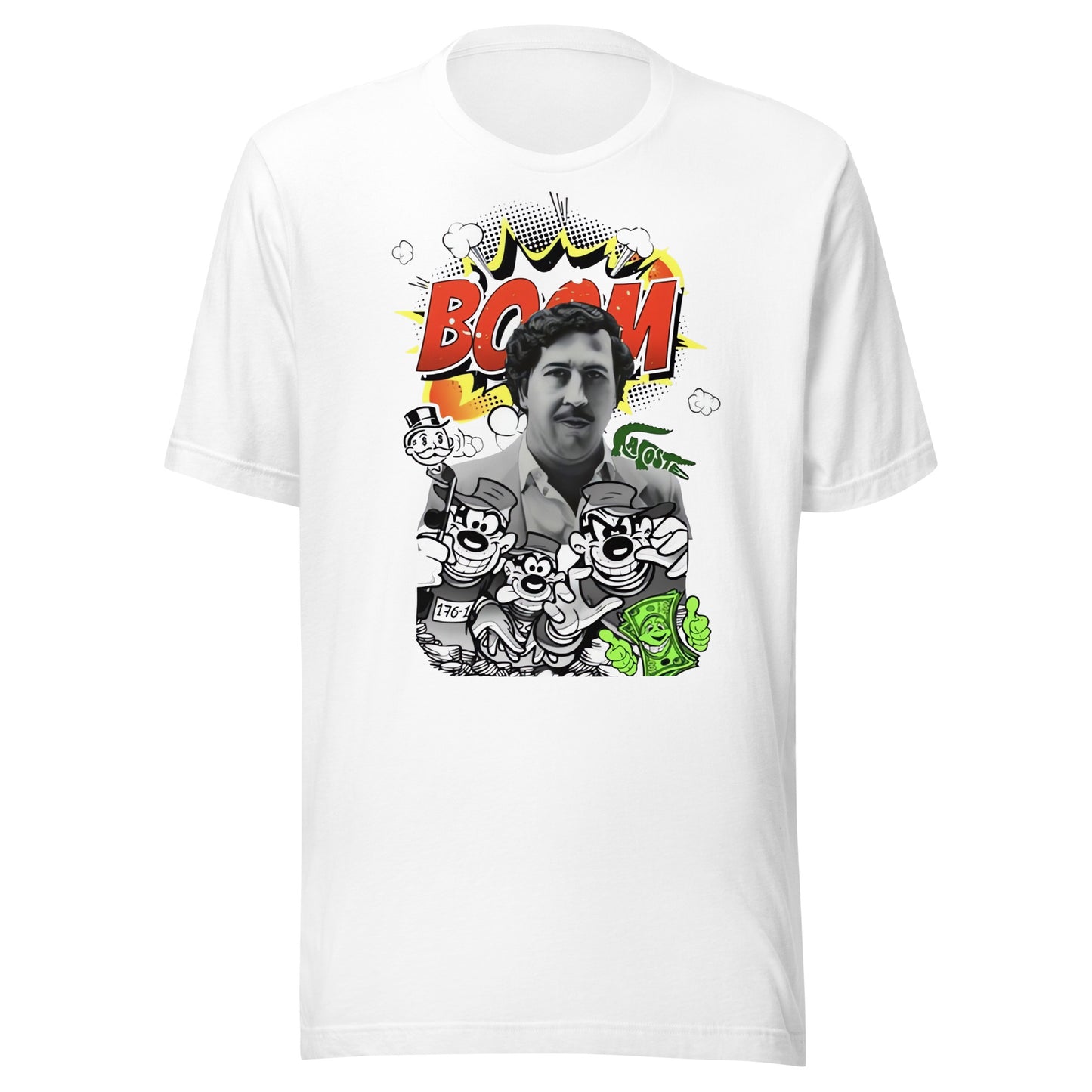 Playera de Pablo Boom,Descubre calidad excepcional y estampados duraderos. Encuentra estilo y orgullo en cada prenda. Compre en LOSMIOS!