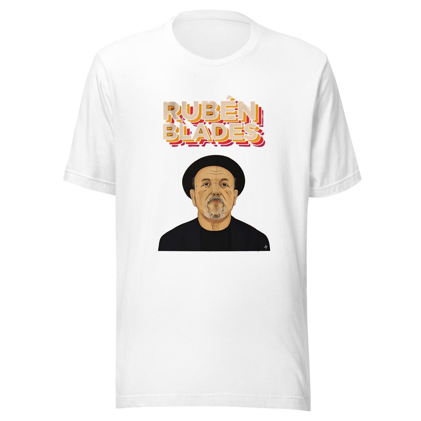 Playera de Ruben Blades, Descubre calidad excepcional y estampados duraderos. Encuentra estilo y orgullo en cada prenda. Compre en LOSMIOS!