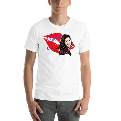 Playera de Selena Kiss ,Descubre calidad excepcional y estampados duraderos. Encuentra estilo y orgullo en cada prenda. Compre en LOSMIOS!