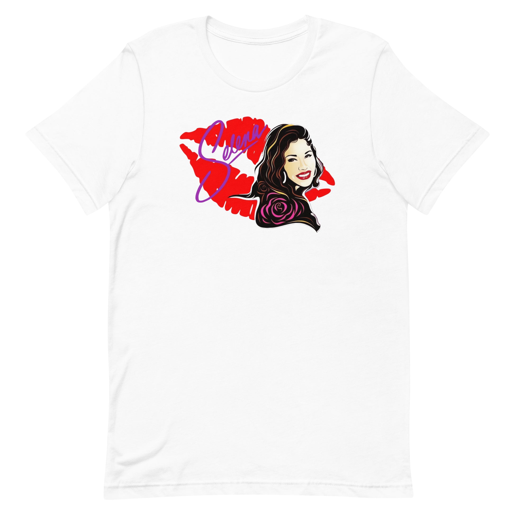 Playera de Selena Kiss ,Descubre calidad excepcional y estampados duraderos. Encuentra estilo y orgullo en cada prenda. Compre en LOSMIOS!