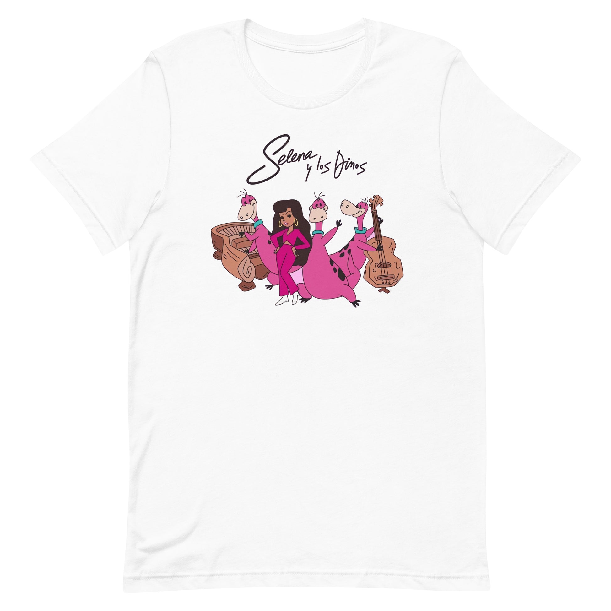 Playera de Selena y los Dinos, Descubre calidad excepcional y estampados duraderos. Encuentra estilo y orgullo en cada prenda. Compre en LOSMIOS!