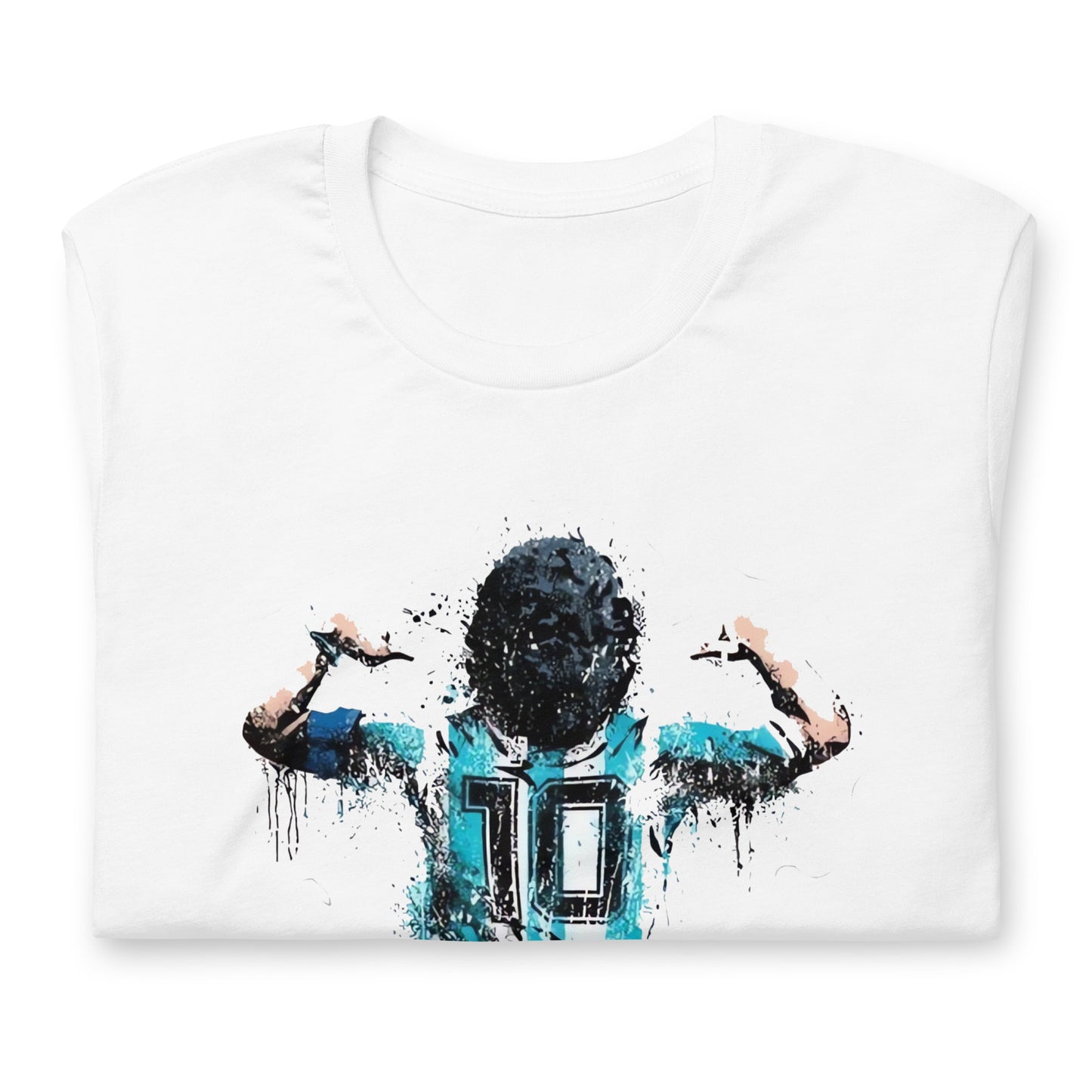 Playera Maradona el 10 ,Descubre calidad excepcional y estampados duraderos. Encuentra estilo y orgullo en cada prenda.