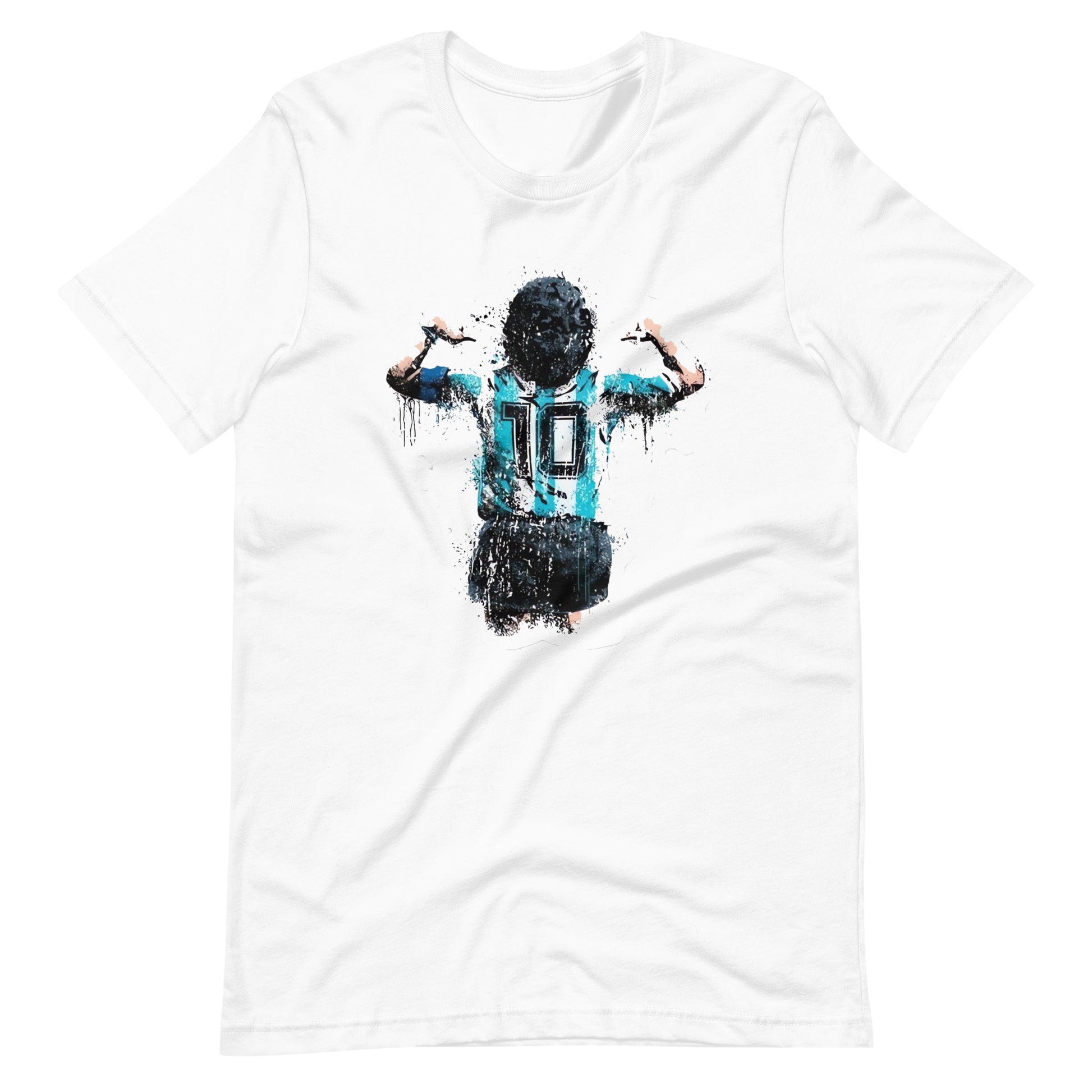 Playera Maradona el 10 ,Descubre calidad excepcional y estampados duraderos. Encuentra estilo y orgullo en cada prenda.