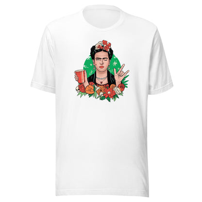 Playera de Frida Khalo Style ,Descubre calidad excepcional y estampados duraderos. Encuentra estilo y orgullo en cada prenda.