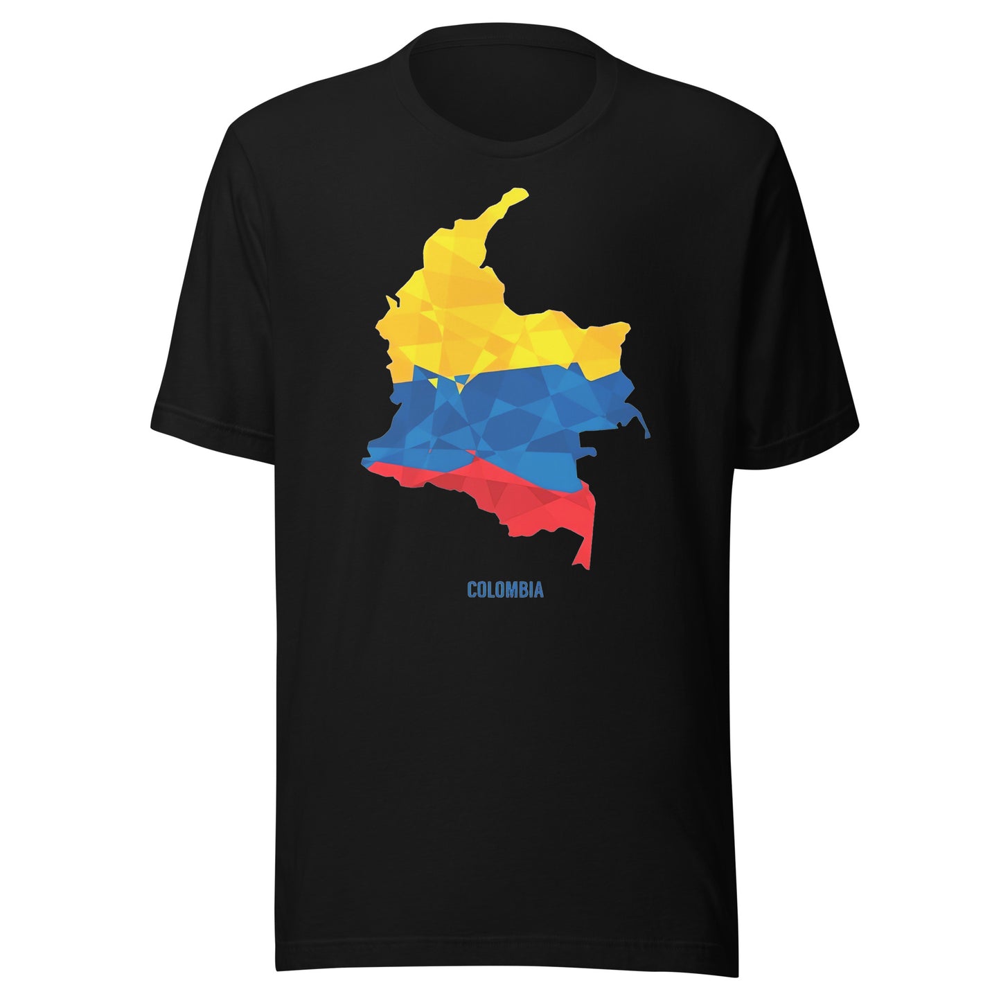 Muestra tu orgullo colombiano con la Camiseta Somos Colombia. Diseñada con los mejores materiales y un estampado duradero.